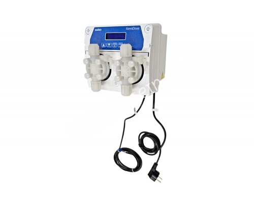 Автоматич. станция обр-ки воды pH-Redox 5 л/ч, 5 бар, PVDF/SC/FPM KemiDose Double SEKO KDPR5050A0H00