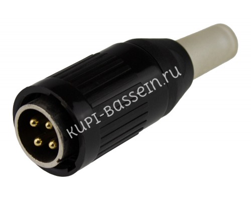 Фиксатор-защелка крышки грязесборного отсека FLAMINGO RC SMART (белый) 9204 NT