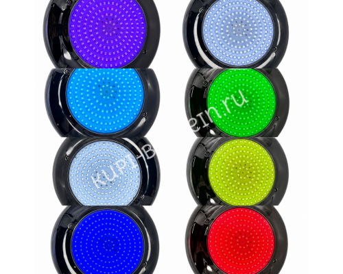 Прожектор светодиодный Aquaviva HT201S 546led 33W RGB+W (AISI-316) + закладная