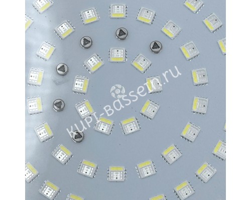 Прожектор светодиодный Aquaviva HT201S 546led 33W RGB+W (AISI-316) + закладная