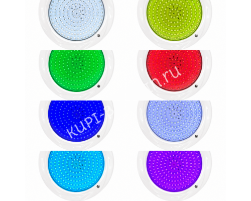 Прожектор светодиодный Aquaviva (LED008-252led) 18W RGB+W+ закладная к прожектору