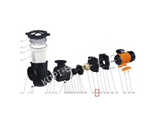 Сальник насоса Aquaviva AVP-20T