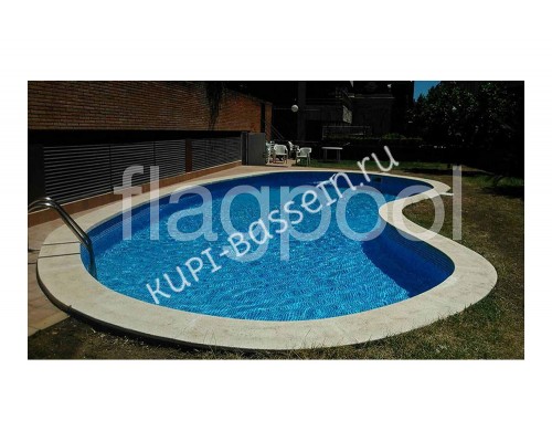 Пленка для отделки бассеинов EASY WELDING GLOSSY PRINTED mosaic marbella FLAGPOO