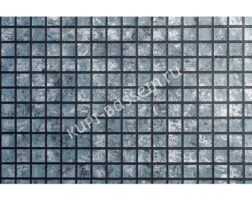 Пленка-мозаика д/о бас.сереб.с черной затиркой 3D Matrix Black-Silver Haogenplast ш.1,65х25(41,25кв)