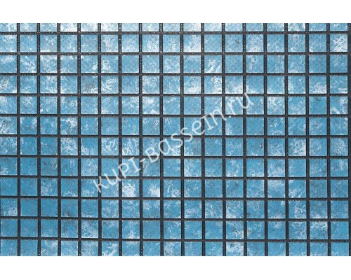 Пленка-мозаика д/о бас.сереб.с черной затиркой 3D Matrix Black-Silver Haogenplast ш.1,65х25(41,25кв)