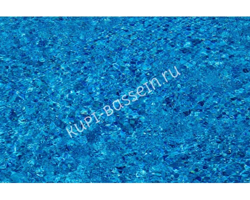 Пленка-мозаика для отделки бассейнов синяя Snapir Blue Haogenplast ш.1,65х25 (41,25 кв.м)