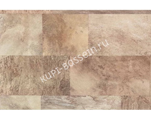 Пленка для отделки бассейнов 3D StoneTile Emerald Haogenplast ш.1,65х25 (41,25 кв.м)