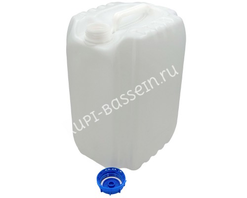 Канистра прозрачная (30л, без крышки, 1.2кг)