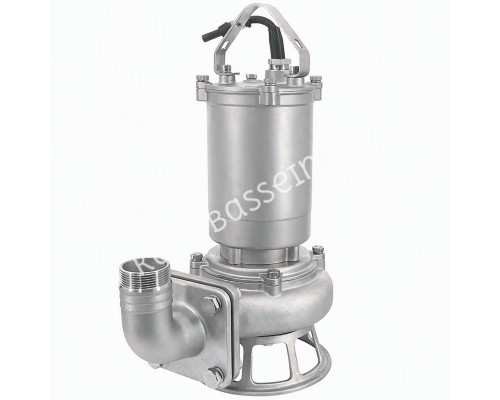 Фекальный насос AquaViva LX 50WQY15-10-1.1G с полуоткрытым раб. колесом