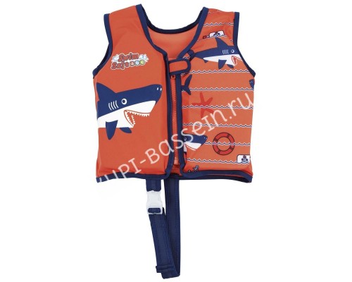 Жилет для плавания Bestway 32176 Акула (S/M) Жилет для плавания Bestway 32176 Акула (S/M)