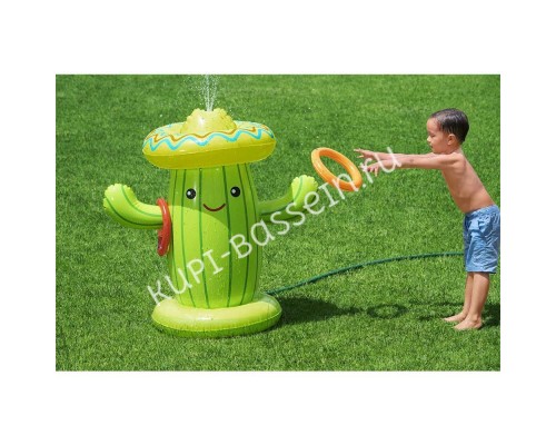 Игровой центр Bestway 52381 Кактус с разбрызгивателем для бассейна Игровой центр Bestway 52381 Кактус с разбрызгивателем для бассейна