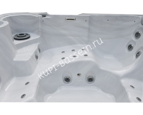 Гидромассажный бассейн IQUE Corsica 2000-CFL 200х200 см Brushed walnut Гидромассажный бассейн IQUE Corsica 2000-CFL 200х200 см Brushed walnut