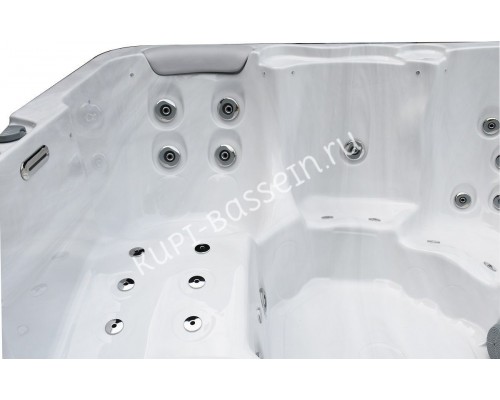 Гидромассажный бассейн IQUE Corsica 2000-CFL 200х200 см Brushed walnut Гидромассажный бассейн IQUE Corsica 2000-CFL 200х200 см Brushed walnut