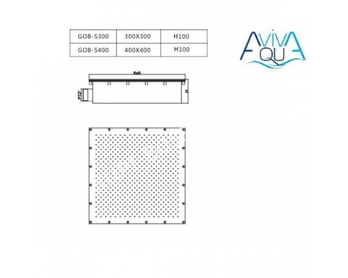Гейзер Aquaviva GOB-S300 (300х300 мм) Гейзер Aquaviva GOB-S300 (300х300 мм)