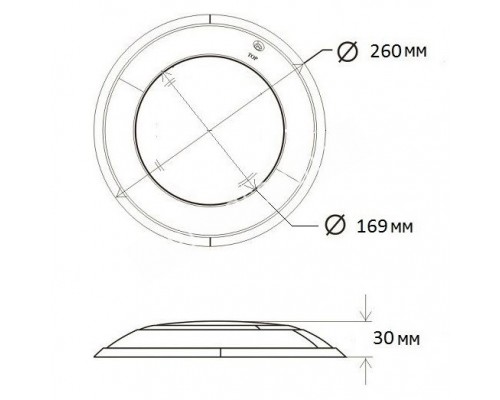 Прожектор Aquaviva LED001B (HT201S) 546LED для бассейна 36 Вт NW White