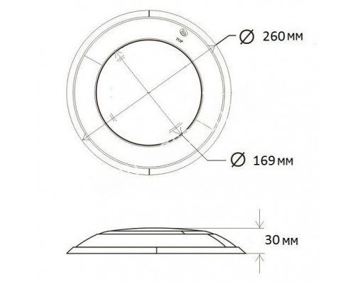 Прожектор Aquaviva LED001B (HT201S) 546LED для бассейна 36 Вт NW White Прожектор Aquaviva LED001B (HT201S) 546LED для бассейна 36 Вт NW White