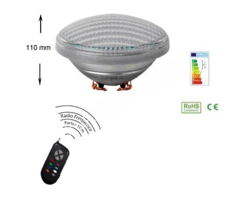 Лампа светодиодная Aquaviva GAS PAR56-360 LED SMD White Warm для бассейна