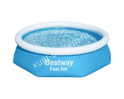 Надувной бассейн Bestway 57448 (244x61 см) - идеальный выбор для лета Надувной бассейн Bestway 57448 (244x61 см) - идеальный выбор для лета