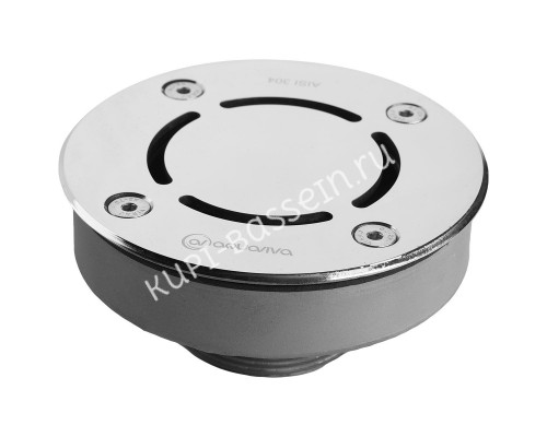 Форсунка донная Aquaviva 2", AISI 304 (D120 мм) для бассейна под бетон