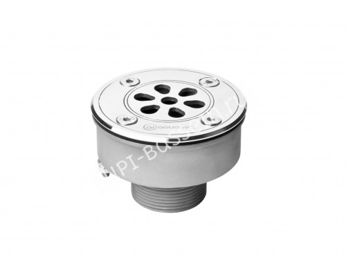 Форсунка донная прямоточная Aquaviva 1.5″, AISI 304, под лайнер для бассейна Форсунка донная прямоточная Aquaviva 1.5″, AISI 304, под лайнер для бассейна