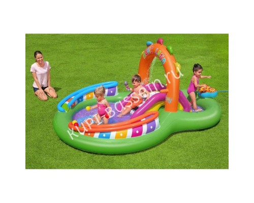 Игровой центр Bestway 53117 Музыкальный (295х190х137 см) Игровой центр Bestway 53117 Музыкальный (295х190х137 см)