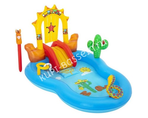Игровой центр Bestway 53118 Дикий Запад для бассейна (264х188х140 см)