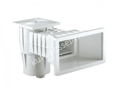 Скиммер под лайнер Waterline Wide с латунными вставками для бассейна