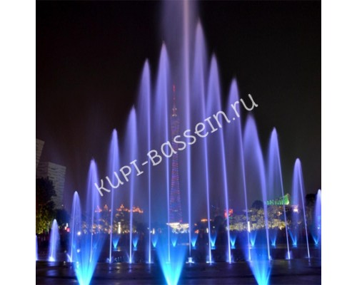 Прожектор для фонтана AquaViva LED RGB IP68 для бассейна 3W 12V AC/DC Прожектор для фонтана AquaViva LED RGB IP68 для бассейна 3W 12V AC/DC