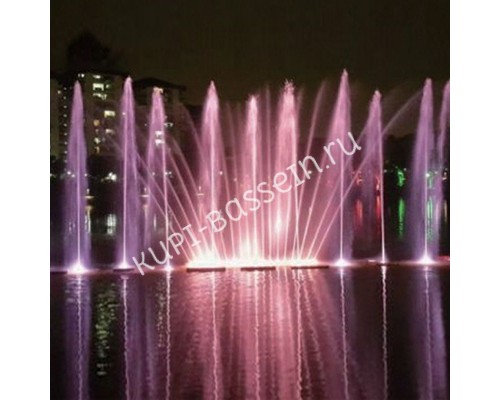 Прожектор для фонтана AquaViva LED 12W RGB IP68 для бассейна Прожектор для фонтана AquaViva LED 12W RGB IP68 для бассейна