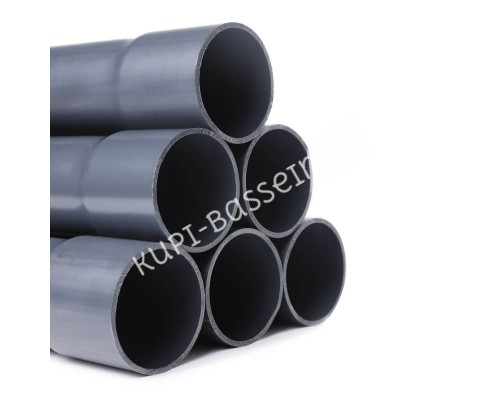 Труба Aquaviva ПВХ d140*8.3 PN 16 L-3 (штука) для бассейна