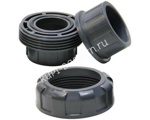 Муфта разборная c уплотнением EPDM d20 AQUAVIVA для бассейна Муфта разборная c уплотнением EPDM d20 AQUAVIVA для бассейна