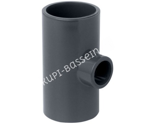 Тройник клеевой 90° редукционный d110x63 PN16 AQUAVIVA для бассейна