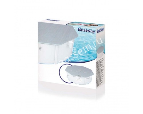 Покрытие Bestway 58292 для бассейнов Hydrium 3.05 м (d 355 см) для бассейна Покрытие Bestway 58292 для бассейнов Hydrium 3.05 м (d 355 см) для бассейна