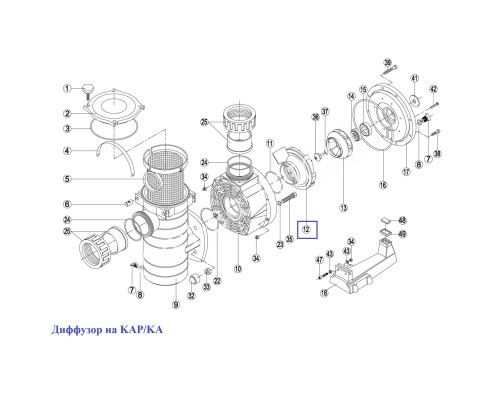 Диффузор на KAP/KA