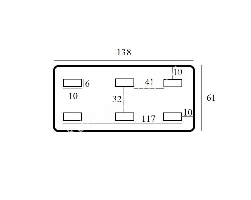 Накладка антискользящая для лестницы Kripsol (RES060.R)
