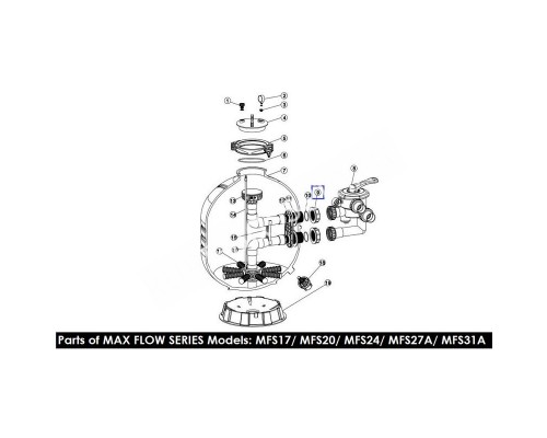 Соединительная гайка Aquaviva 1.5" (01015002)