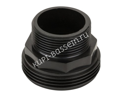 Соединитель гайка с наружной резьбой 1,5" черная Aquaviva (01013015)