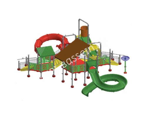 Комплекс водных горок Arihant WAPS 5B (18.0х14.0 м)