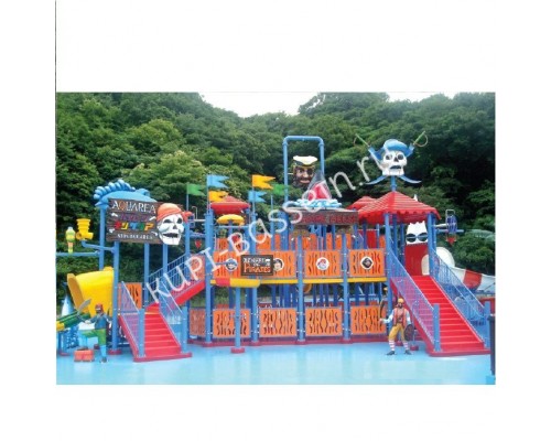 Комплекс водных горок Arihant WAPS 7A (27.0х24.0 м)