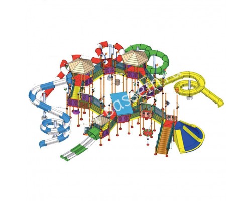 Комплекс водных горок Arihant WAPS 10А (30.0х30.0 м)