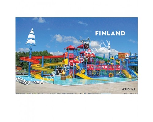 Комплекс водных горок Arihant WAPS 12А (42.0х26.0 м)