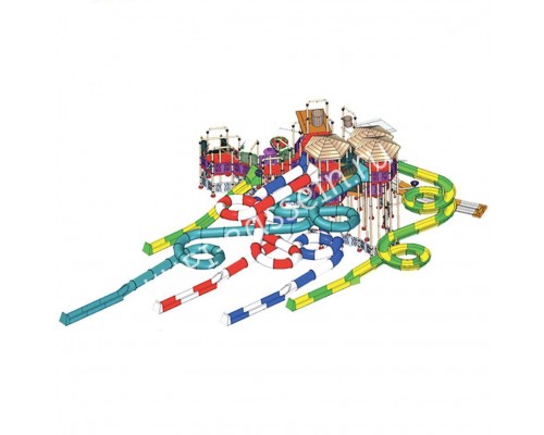 Комплекс водных горок Arihant WAPS 14A (46.0х30.0 м)