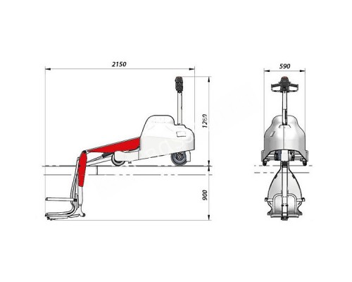 Лифт-подъемник для инвалидов Panda Pool