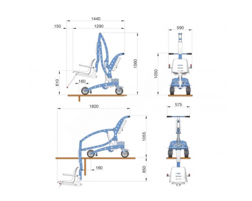 Лифт-подъемник для инвалидов ECOPool
