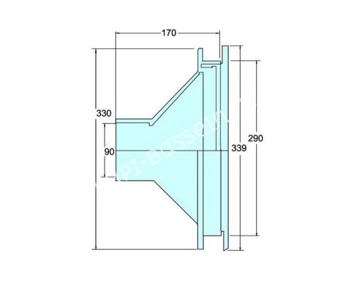 Устройства забора воды Hayward лайнер 90мм (40 м3/ч)