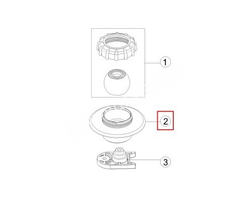 Закладная форсунки Aquaviva EM4408 GB32