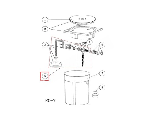 Комплект для ремонта Aquaviva RO-7