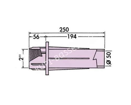 Проход в бетон Hayward 3358 под плитку