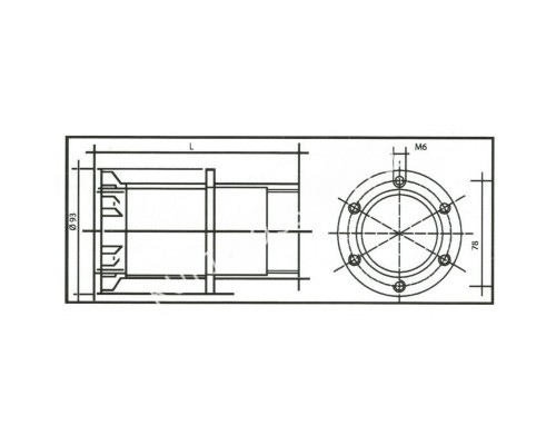 Проход стеновой Fitstar 3021050 из бронзы, ВР 2"/1 1/2",240 мм Проход стеновой Fitstar 3021050 из бронзы, ВР 2"/1 1/2",240 мм