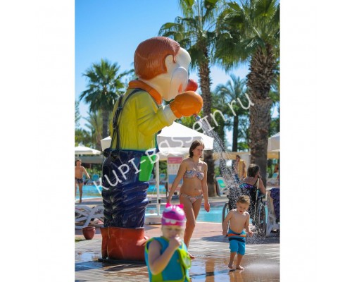 Водный аттракцион душ Polin Клоун